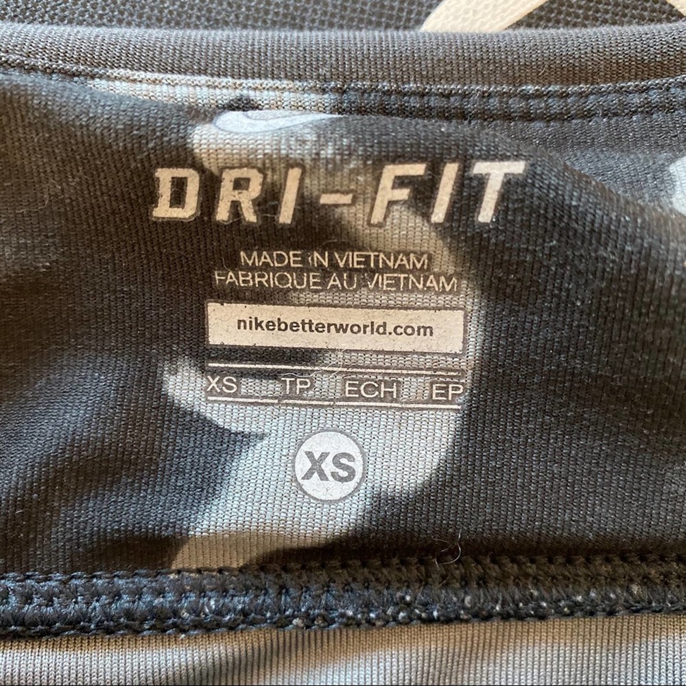 Nike Running Black and Grey Capri Leggings - Picture 7 of 8